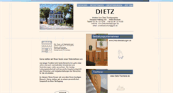 Desktop Screenshot of dietz-bochum.de